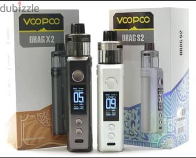 فوبو فيب دراج اس ارجوس جديد متبرشم Voopoo vape Drag s Argos Dragx