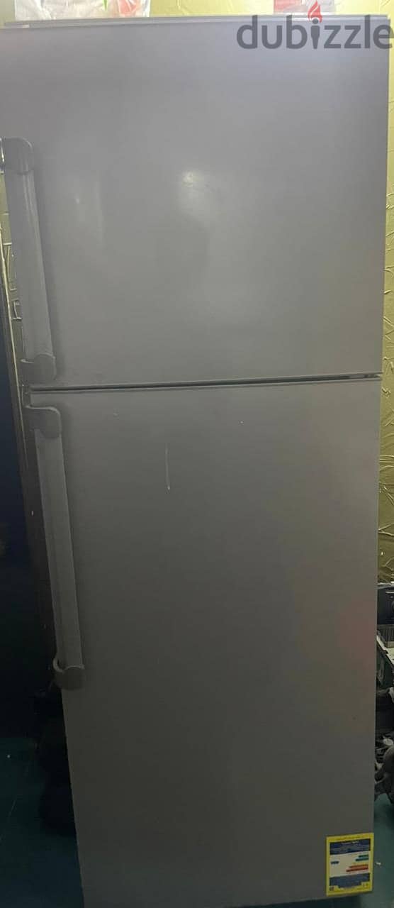 Electrostar No Frost Refrigerator, 338 Liter, Silver - LR338DMJ 1