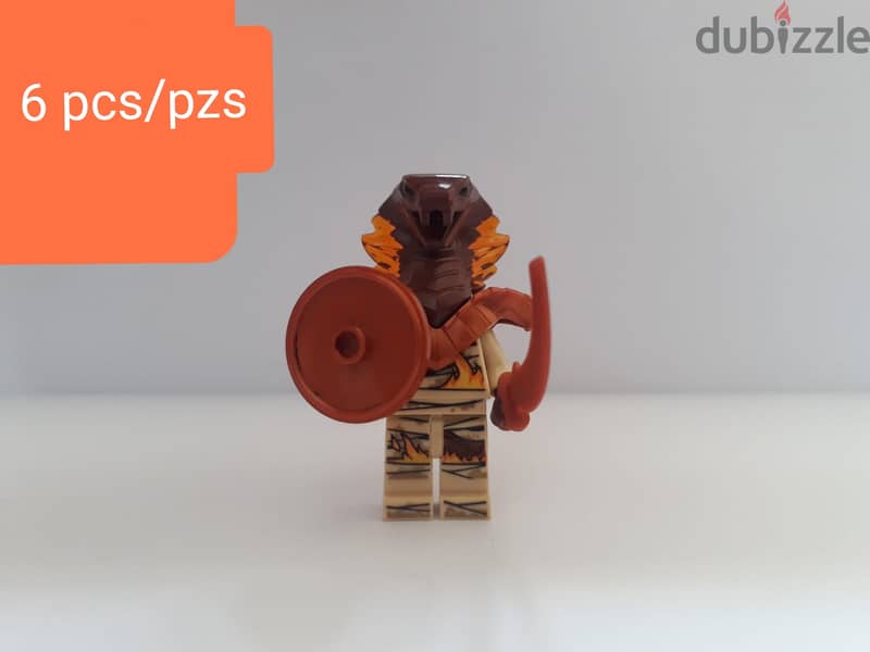 Lego ninjago minifigures الشخصية الواحدة ب٢٠٠ ليجو أصلي 2