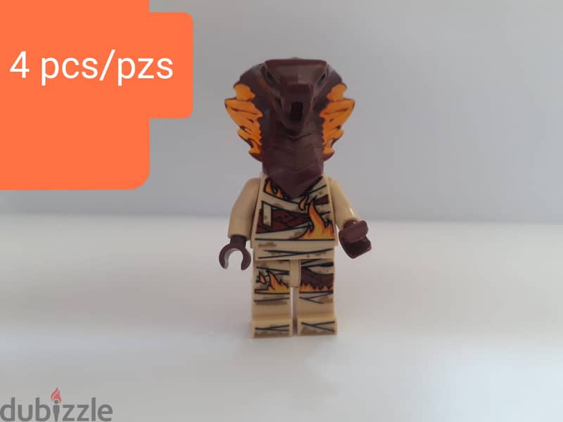 Lego ninjago minifigures الشخصية الواحدة ب٢٠٠ ليجو أصلي 13