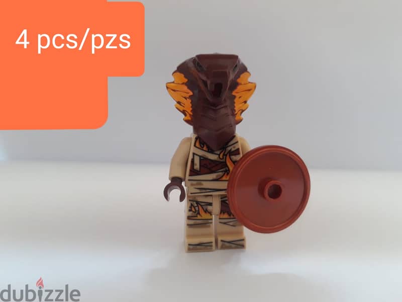 Lego ninjago minifigures الشخصية الواحدة ب٢٠٠ ليجو أصلي 15