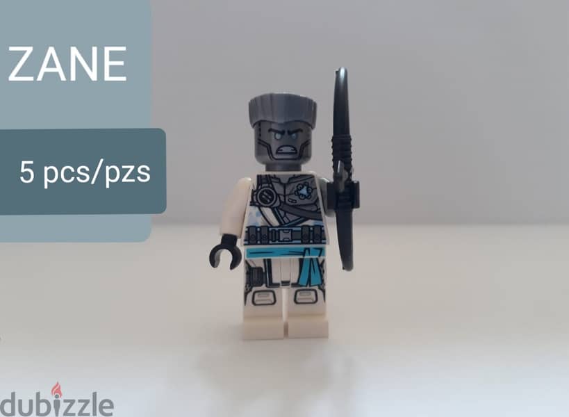 Lego ninjago minifigures الشخصية الواحدة ب٢٠٠ ليجو أصلي 17