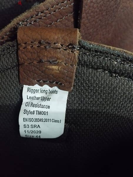 Rigger Long Safety boot سيفتى شوز بوت ريجر أصلى 1