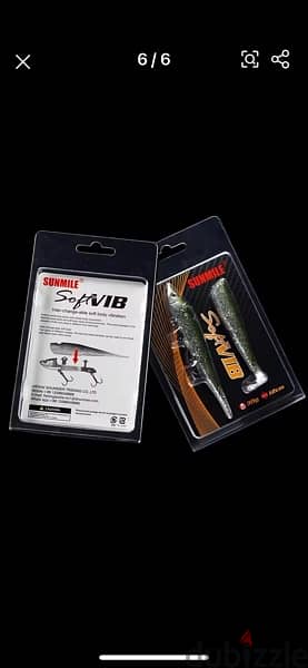 SUNMILE  Fishing Soft Lure 12cm/30g VIB 6