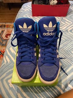 Adidas blue shoes 0