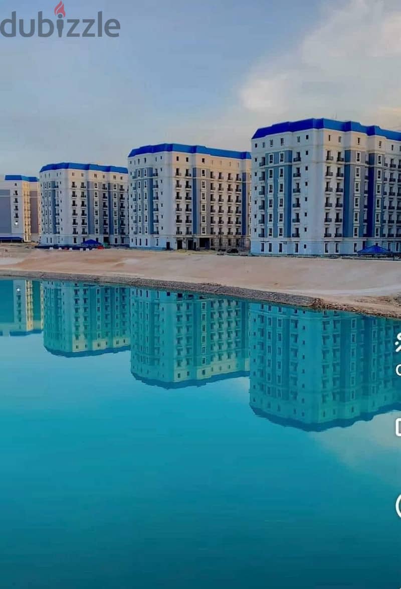 Cash is required: 600.000 to receive a finished apartment in the city of Alamein, and the rest of the amount is in installments over 7 years/North Coa 4