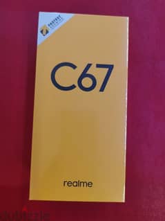 For sale Realme C67 8GB RAM  256GB