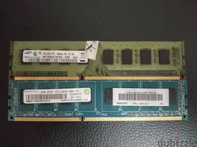 قطعتين رامات القطعة 2 جيجا ddr3