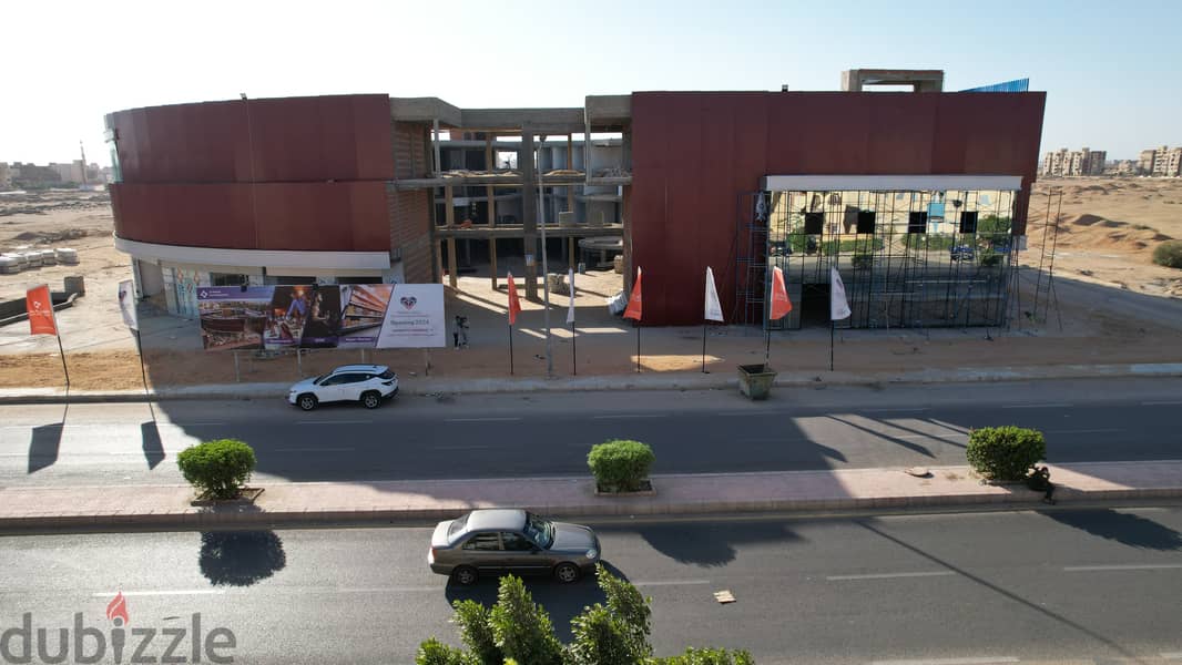 محل تجاري للبيع مساحته 43.11 متر و استلام في 2024 بمدينة السادات 3