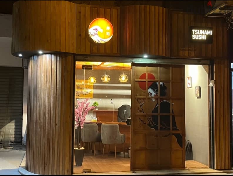 Tsunami Sushi BRAND for sale with restaurant ready for operation 0