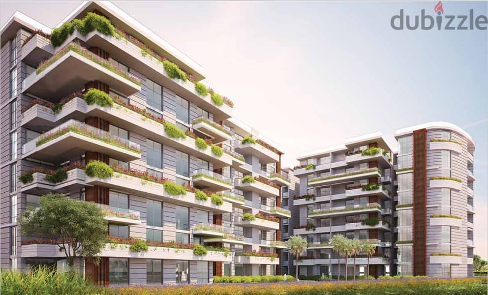 Apartments for sale in Sheikh Zayed City | Compound Dejoya | 10% DP 120m +60m garden 7