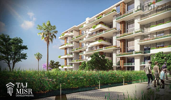 Apartments for sale in Sheikh Zayed City | Compound Dejoya | 10% DP 120m +60m garden 11