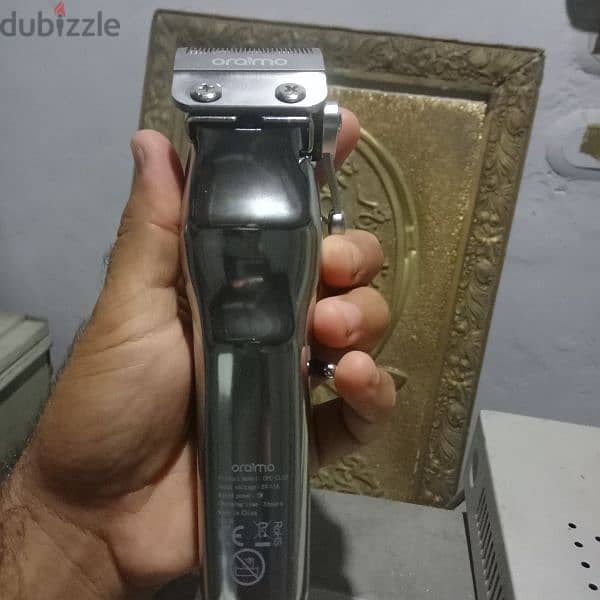 Oraimo smart clipper 2 silverماكينة حلاقة 6