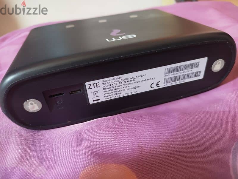 راوتر وي اير هوائي  WE Air Home 4G  ZTE LTE CAT4 Router MF293N CPE 3 2