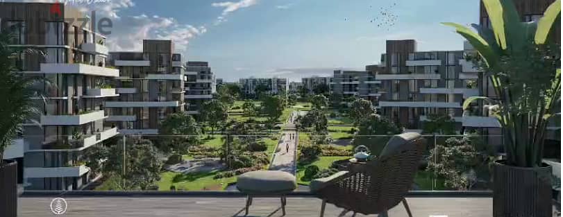 With a 5% down payment on an apartment in Bosco City Compound and a 25% discount on cash - a distinctive view of the landscape in Misritalia-IL Bosco 0