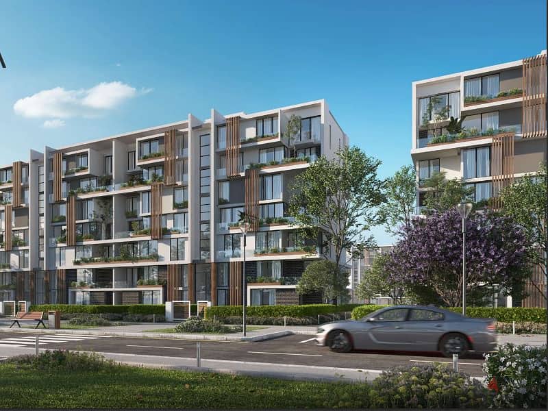With a 5% down payment on an apartment in Bosco City Compound and a 25% discount on cash - a distinctive view of the landscape in Misritalia-IL Bosco 1