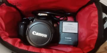 Camera canon 650d +lens 18_55 +bag +charger
