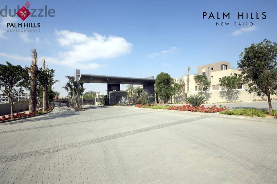 227 sqm villa in Palm Hills Compound, with a 25% down payment and installments over the longest payment period 3