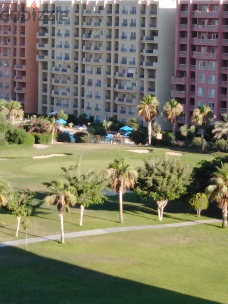 شاليه للبيع 170 م على حمام سباحة وجولف اول سكن في جولف بورتو مارينا golf porto marina الساحل الشمالي 2