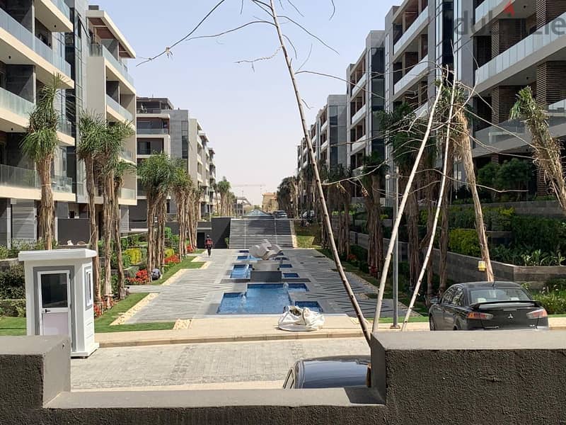 Apartment with Garden For Sale Ready To Move Prime Location Open view on landscape Resale Patio Oro New Cairo 3
