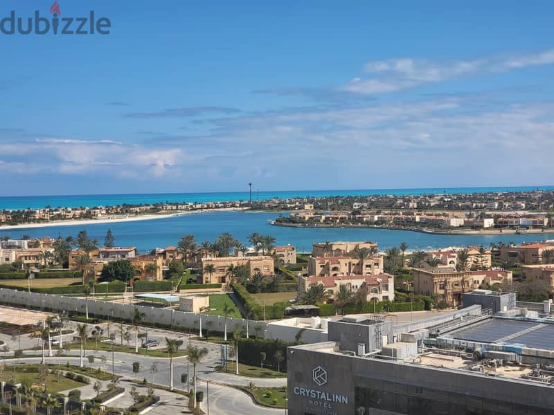 Ready to move fully finished 3br apartment with only 570k down payment in Mazarine City Edge New Alamien North Coast 4