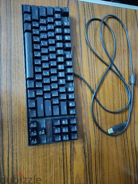 keyboard reddragon k552 red switch 2