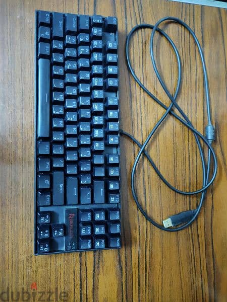 keyboard reddragon k552 red switch 3