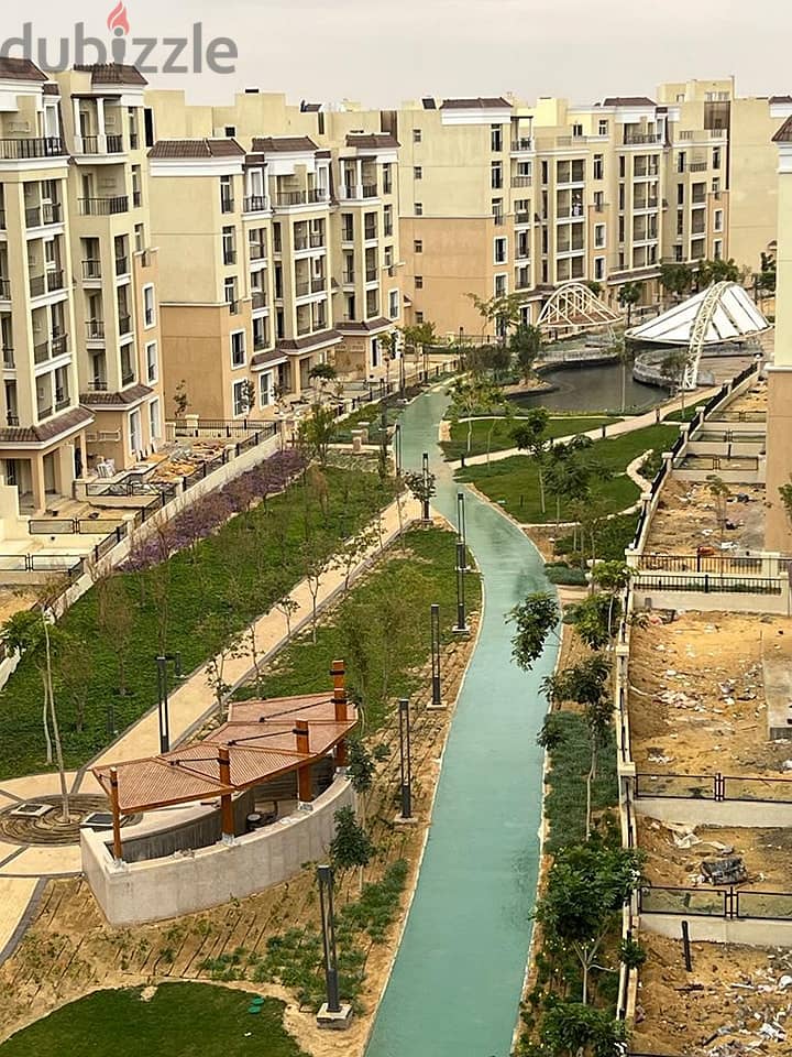 Luxury Landscape view Apartment for sale 204m + 114m Garden in Sarai 2