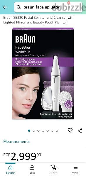 Braun Face 820 Epilation & Cleansing 3