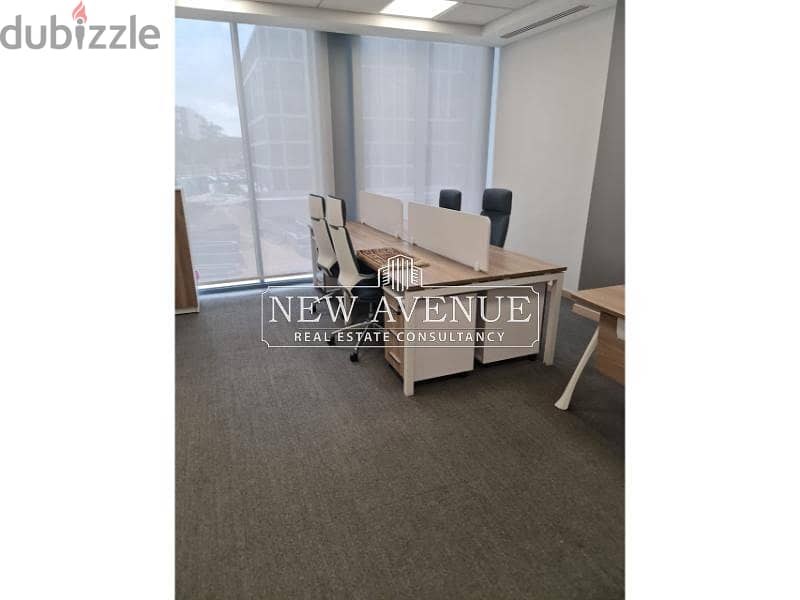 Fully Furnished Office 96 sqm for rent in CFC 1