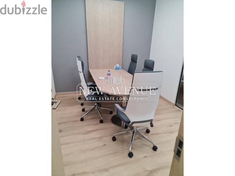 Fully Furnished Office 96 sqm for rent in CFC 3