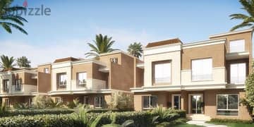 Villa 4 bedrooms + garden 105 m for resale with installments in very prime location - Sarai - Al-Mostakbal 0