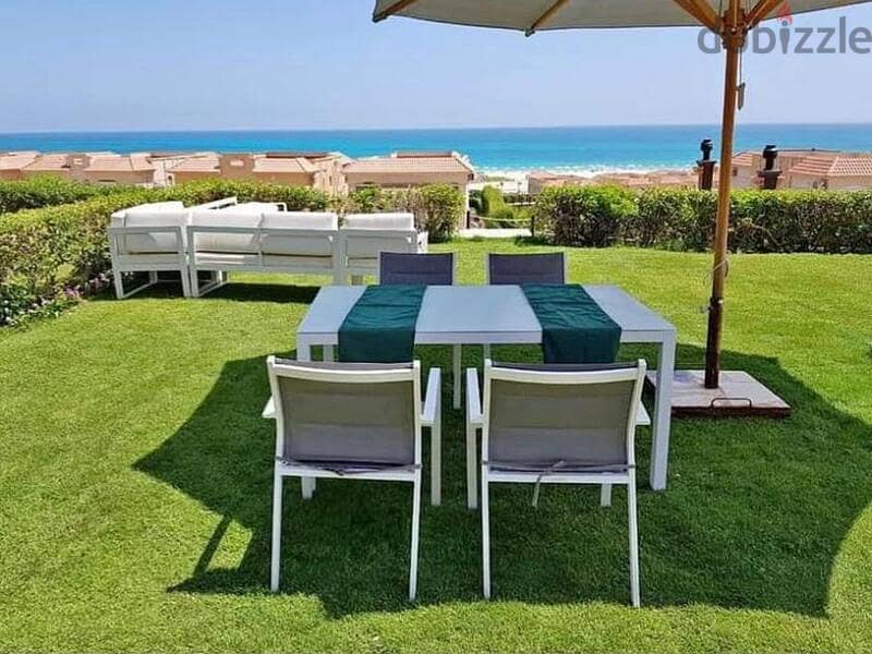 بالشركه مع البنك الاهلي شاليه 110م عالحر للبيع في الساحل الشمالي  In company with the National Bank, a 110 sqm chalet for sale on the North Coast 8