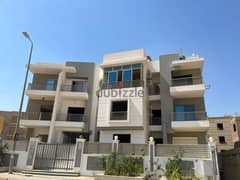 Duplex 321. M with garden 170. M in Compound Tamr Henna Fifth settlement New Cairo semi finished for sale under market price