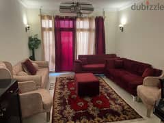 For rent, fully finished and furnished with AC`S, kitchen, and kitchen appliances apartment, Prime Location in New Cairo,التجمع الخامس 0