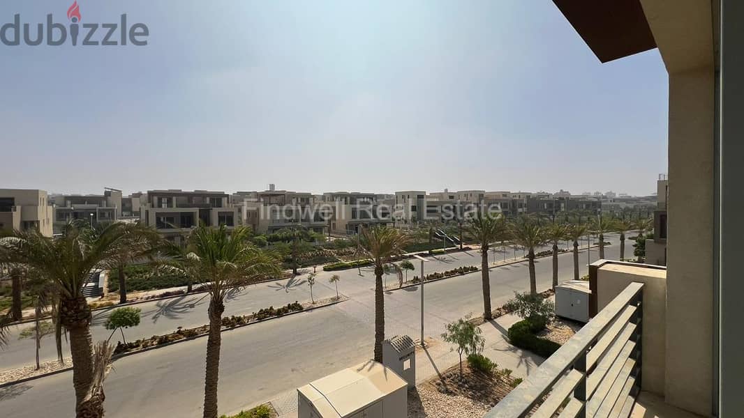 شقة للبيع كمبوند بالم هيلز القاهرة الجديدة بفيو فيلات مميز استلام فوري وبالتقسيط palm-hills-new-cairo Compound 1