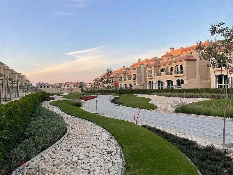 امتلك اخر فيلا للبيع بسعر القديم عند كايرو فيستفال كمبوند ستون بارك _ last villa for sale in stone park 4