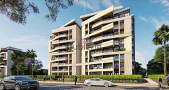 Apartment 124. M in The Brooks New Cairo semi finished for sale under market price with down payment and installments