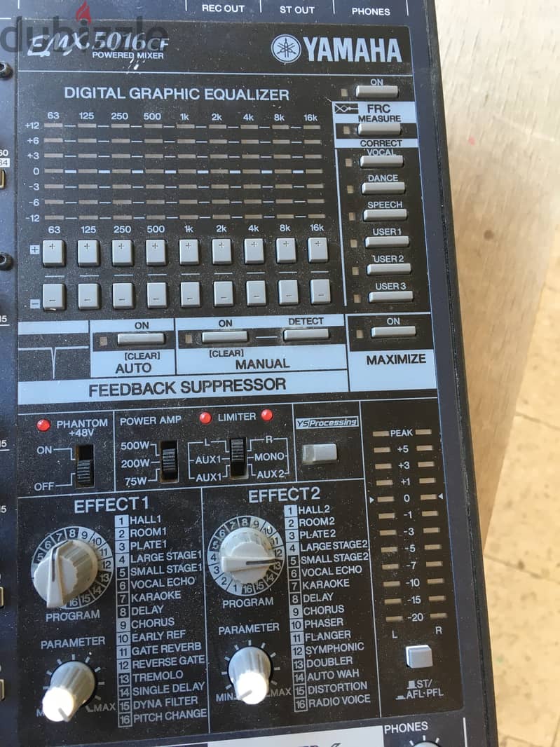 Yamaha Sound Mixer EMX5016CF 1