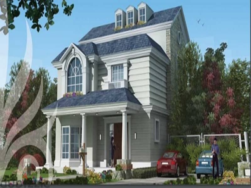 I villa sky corner for sale over 6 years installments in Mountain View MV1.1 in front of the Attorney General 0