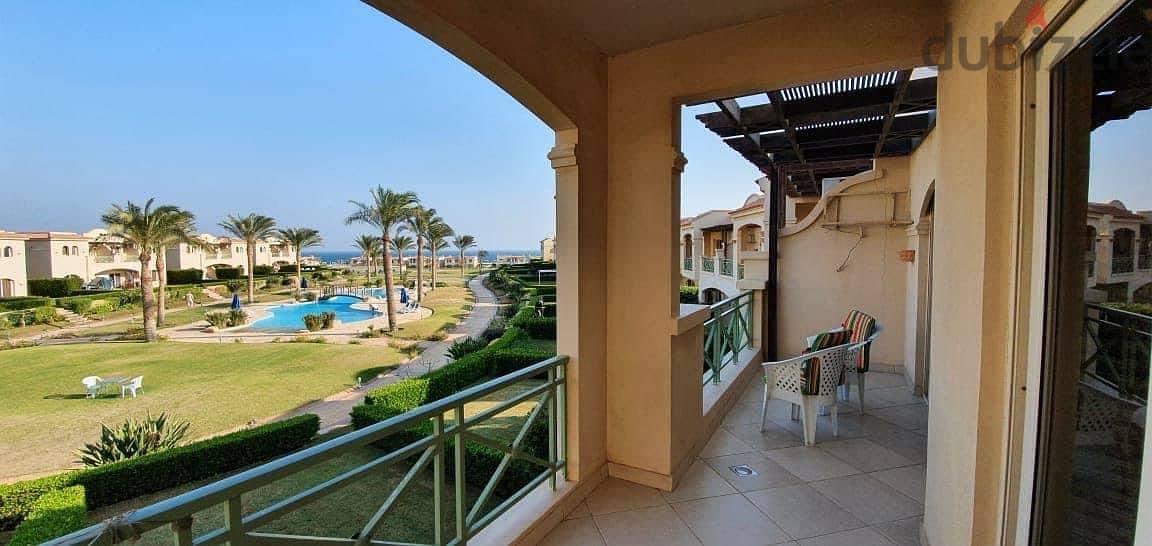 شاليه Sea view بالتشطيب للبيع في لافيستا السخنة Lavista 14