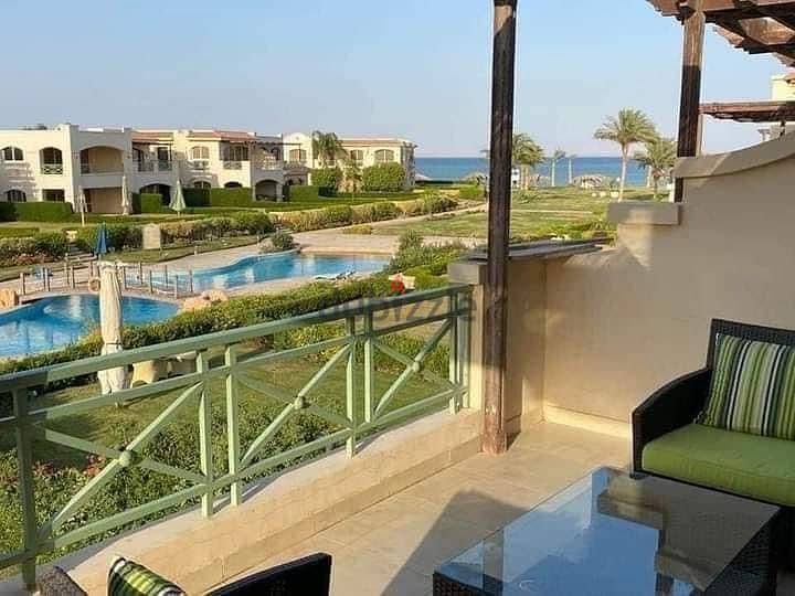 شاليه Sea view بالتشطيب للبيع في لافيستا السخنة Lavista 15