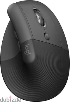 Logitech Lift Vertical Ergonomic Mouse, Wireless, Bluetooth