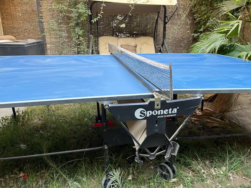 Sponeta Table Tennis Table 19 mm (ping pong table) 1
