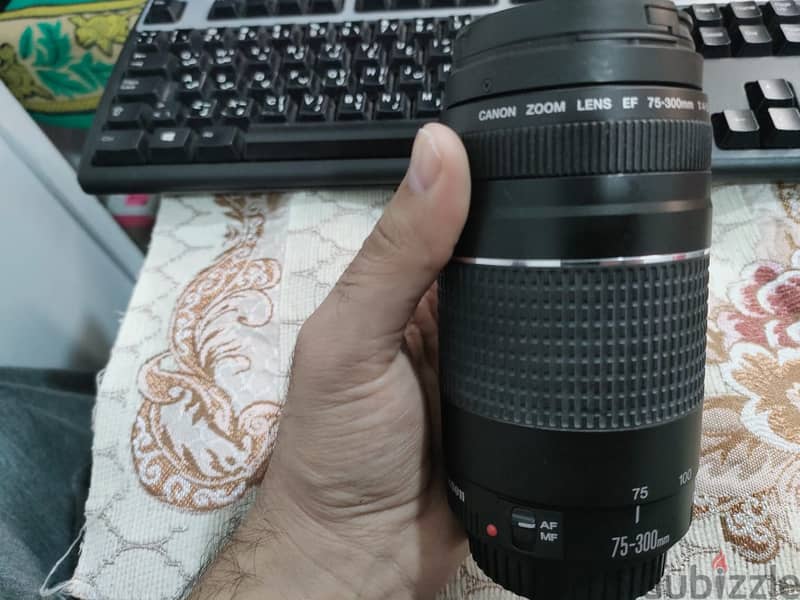 canon zoom lens EF 75-300mm 3