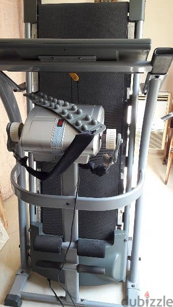 electric treadmill with belt