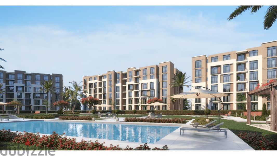 apartment for sale best payment plan best location at New Cairo SARAI 2