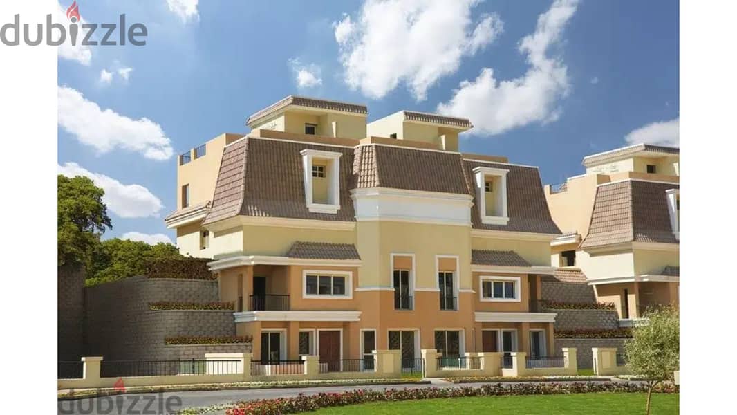 apartment for sale best payment plan best location at New Cairo SARAI 7