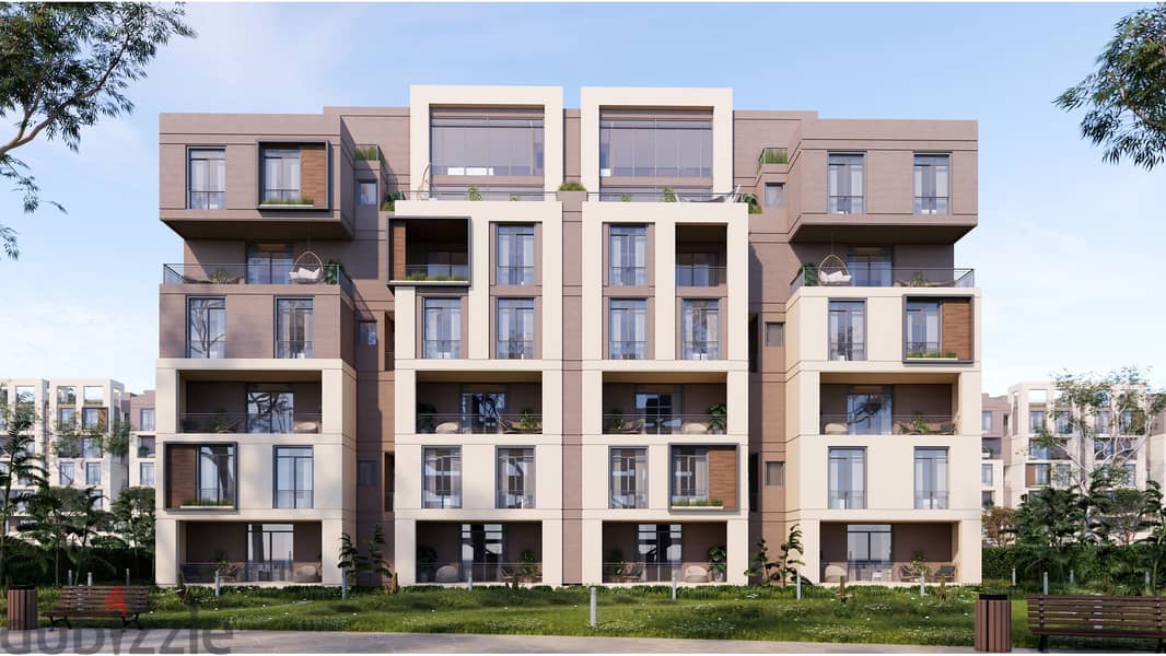 apartment for sale best payment plan best location at New Cairo SARAI 27