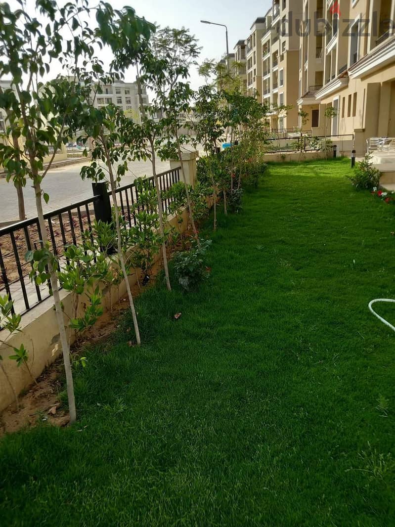 مطلوب مقدم 750 الف شقة بجاردن بجوار مدينتي مباشرة - A down payment of 750 thousand apartments is required in a garden directly next to Madinaty 4